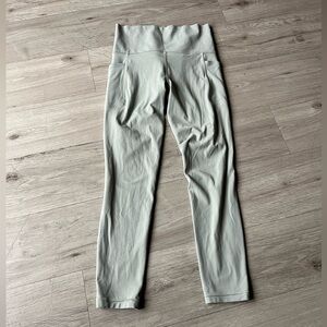 Athleta Light Sage Salutation 7/8 Tights Sz XS